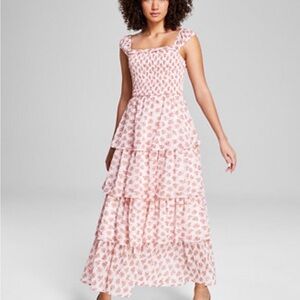 Floral Tiered Maxi Dress